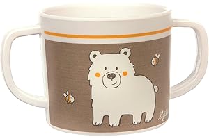 sigikid 25386 HoniBoni Bear RPET Tasse pour enfant recommandée pour les enfants âgés de 2 ans Durable, robuste et durable