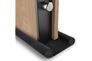 HOUSY Paraspifferi Sottoporta Blindata o Ingresso fino a 10cm di Spessore - Lunghezza Salsicciotto 90cm (Per porte con spessore di 10 cm)