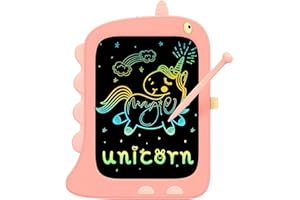 ‎TEKFUN TEKFUN LCD Schreibtafel Zeichenbrett 8,5 Zoll, Spielzeug ab 3 4 5 6 Jahre alte Jungen Mädchen, Einhorn Spielzeug Kinder Maltafel Geschenke für 3 4 5 6 Jungen Mädchen Geburtstag Weihnachts (Rosa)