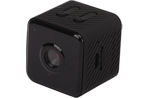 ASHATA Bezprzewodowa Kamera X2 HD Mini Wifi, Mini Kamera, HD 1080P Wifi Zdalna Inteligentna Kamera z Wykrywaniem Ruchu Noktowizor Tajne Kamery Monitorujące do Domu w Pomieszczeniach