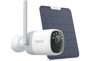 Reolink Altas, 2K Cámaras de Vigilancia Exterior Solar con Batería de 20,000 mAh, Pre-Grabación, Visión Nocturna ColorX, 2,4/5GHz WiFi 6, Detección de Personas/Vehículos/Animales con IA