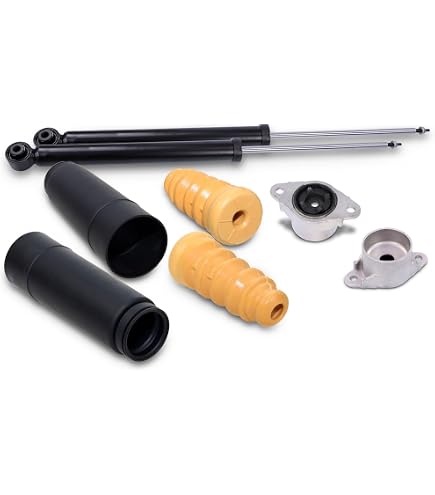 Produktbild von BESTPRICE 2x Stossdämpfer+Domlager+Staubschutz Hinten Gasdru