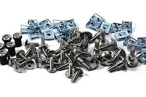 Speedy Fasteners fits Suzuki GSX-R 600 SRAD 1997-2000 Stainless Steel Fairing Bolt Kit for Fairings & Screen