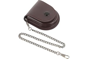 BESPORTBLE Taschenuhr-Lederetui Taschenuhrenhalter Schmuck-Aufbewahrungstasche Armbanduhr-Aufbewahrungsetui Taschenuhr Für Herren Lederuhr Herrenuhr Hüfttasche Uhrentasche