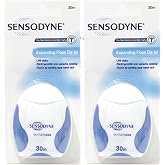 خيط تنظيف الأسنان اللطيف Sensodyne بطول 30 مترًا (عبوتان)