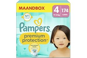 ‎PAMPERS Pampers Premium Protection Pieluszki, Rozmiar 4 (9-14 kg)