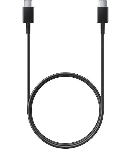 Cavo di tipo C per ZTE Blade A52 Cavo USB Intrecciato Nylon 1 metro Cavo di carica/sincronizzazione Rapido-Trasferimento dati Tipo C - Nero