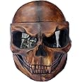 CHAODI Ghost Skeleton Helmets | Ghost Skull Helmets Full Face - Motorcycle Goggles Face, Skull Motocross Riding Sunglasses Comic Role Cos