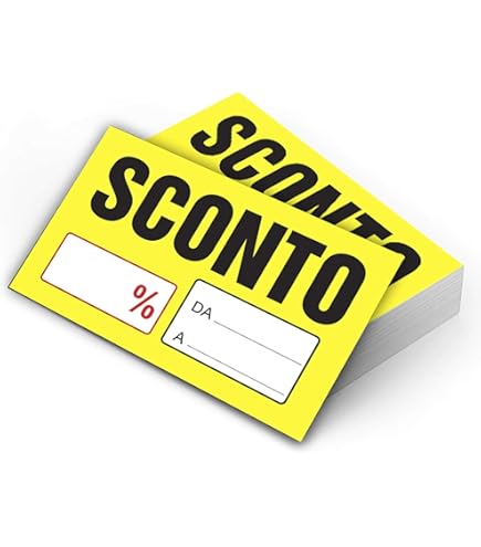 Etichette Sconto 2,5 Cm 3000 Pezzi - 6 Rotoli Con Sconti 10%-60% Per Negozio E Vendite - Foto 7