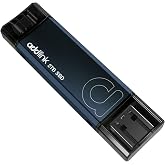 Addlink P50 2TB Harici SSD USB C, 1.050 MB/sn'ye kadar, USB 3.2 Gen2 Tip-C + USB A Bellek &Ccedil;ubuğu iPhone 15,16,17/Mac/iPad/And