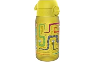 Ion8 Bouteille d'eau anti-fuite pour enfants, Sans BPA, Serpents, 350ml (12oz)
