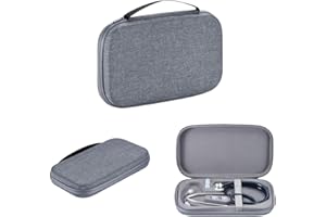 Jerilla Funda Cover para Riester/MDF Acoustica Deluxe/Littmann Classic III/Spirit Estetoscopios Diagnóstico de Cardiología IV - EVA Bolsa Protector Caja