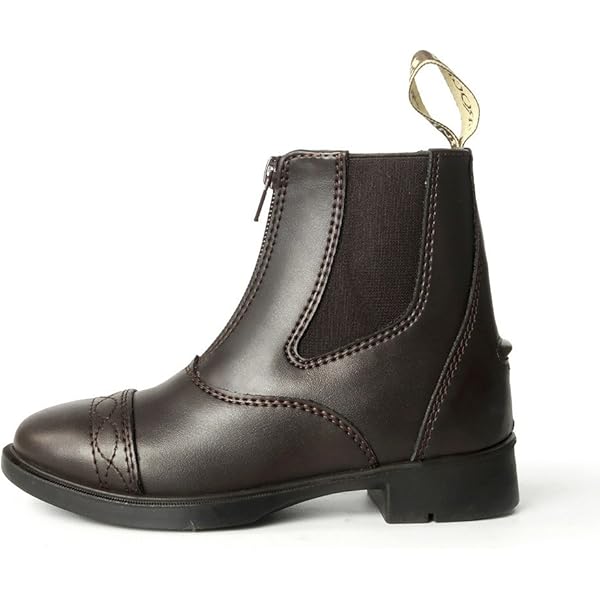 Stivali Da Equitazione Rhinechild Boston Per Bambini - Pelle Con Cerniera, Unisex - Foto 3