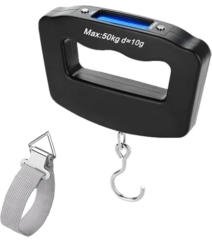 Bilancia Digitale Per Bagagli - Portatile Fino A 50kg | Display LCD | Gancio Per Pesare - Foto 11
