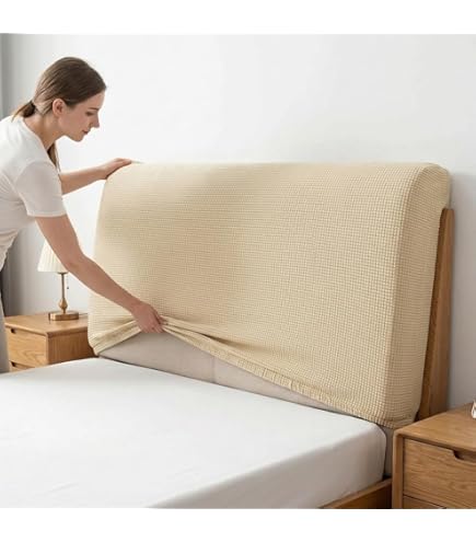 Boxspring Cover Queen Size - Jersey Knit & Stretchy Wrap Rond 4 Zijden Bedrok voor Hotel & Thuis - Queen/Queen XL, Wit Boxspring Cover Queen Size - Jersey Knit & Stretchy Wrap Rond 4 Zijden Bedrok voor Hotel & Thuis - Queen/Queen XL, Wit