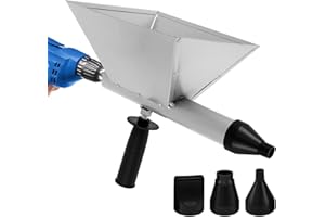 SQLJYU Jointoyeuse,Pistolets à Calfeutrer, Pistolet Silicone Electrique, Machine a Crepir, Pistolet Joint avec équipé de Quatre Buses Amovibles de Spécifications Différentes, pour Calfeutrage