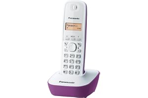 Panasonic KX-TG1611FRF DECT-Ljudlös Telefon utan Telefonsvarare, Violett
