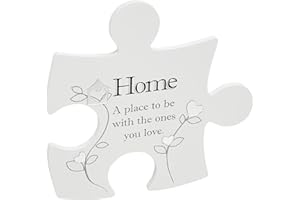 Arora Said with Sentiment 7503 Jigsaw Wall Art Home, Multicolour, One Size