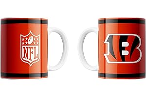 Great Branding NFL American Football – Tasse, Becher, Kaffeetasse Kickoff – Bengals, Rams, Packers, Patriots