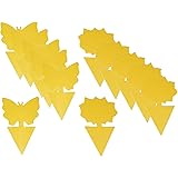 12 x Gelbtafeln Fliegenfallen - Gelbsticker, Gelbstecker Gelb-Sticker Fliegenfänger von all-around24 (12)