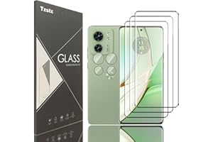 Tzstz 3 + 2 sztuki ochraniacz ekranu ze szkła hartowanego, do Motorola Edge 40 3D pełny ekran Twardość 9H Odporny na zarysowania ochraniacz ekranu