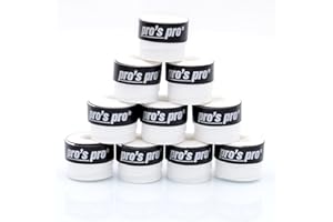 Generisch Pros Pro Super Tacky Plus - Juego de 10 bandas de agarre para tenis (10 unidades), color