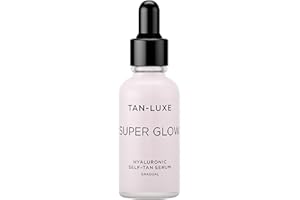 TAN-LUXE Tan Luxe SUPER GLOW Self Tan Serum, (30 ml) Daily Gradual Self Tanning Skincare, Cruelty Free & Vegan