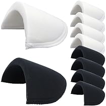 1 paire d'épaulettes en mousse éponge, ensemble de couture sur épaulettes pour femmes et hommes, veste Blazer T-Shirt vêtements accessoires de vêtement  15