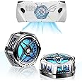 CDCDKCD ROG Ally Magnetic Cooler, with USB C Charging Cable and Magnetic Sheet, for ROG Ally/Steam Deck/Nintendo Switch Lite/Switch OLED/Phone/Tablet Accessories,Semiconductor Cooling Fan