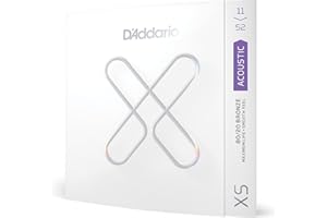 D'Addario XS Corde per Chitarra Acustica, 80/20 Bronzo, Custom Leggera, 11-52