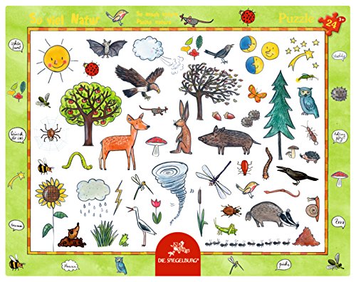 Preisvergleich Produktbild Rahmenpuzzle - So viel Natur (24 Teile)