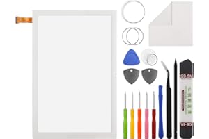 Duotipa Nuevo digitalizador de pantalla táctil de repuesto para Blackview Tab 8/Blackview Tab 8E Tablet de 10,1 pulgadas con kit de herramientas de reparación. (blanco, sin pantalla LCD).