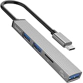 ORICO Type-C to 3 Portlu USB 3.0 &Ccedil;oklayıcı TF Micro SD Kart Okuyucu Hub