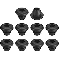 Sourcing Map 4 Pcs Rubber Grommets, 70mm ID 80mm Drill Hole Double