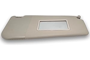 BSSTORE Parasol para gran punto | Con espejo y bolsillo lateral (derecho - lado del pasajero)