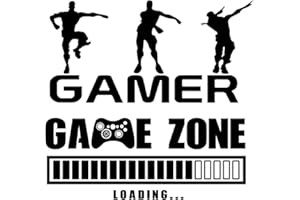 JUAEYIDDS Wandaufkleber für Videospiele Boy Game Wanddekor Videospiel Gaming Wandtattoo Game Zone Wandaufkleber Vinyl Gamer Wandaufkleber Set Gamer Wandaufkleber für Home Kunst Wandposter 2 Stück