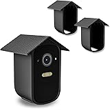 GEFIRE 2 Stück Wetterfeste Silikonhülle für EufyCam 2C / 2C Pro, UfyCam Silikonhäute Überwachungskamera Schützen mit UV-Schut