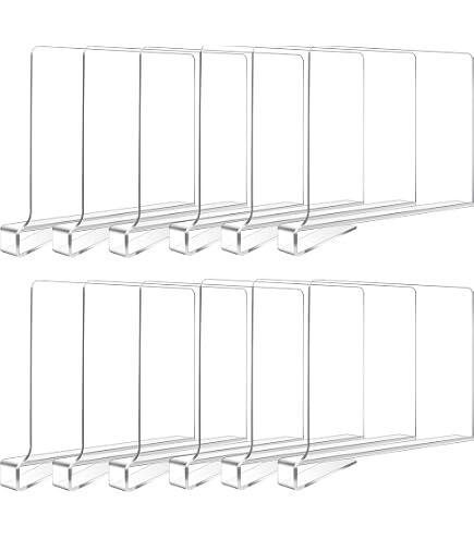 Séparateurs de tiroirs - A78 - Lot de 8 - Réglables 28-44,5 cm Séparateurs de tiroirs - A78 - Lot de 8 - Réglables 28-44,5 cm