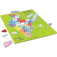 Imagimake Mapology India with State Capitals - Educational Toy and Learning Aid for Boys and Girls-Map Puzzle-Jigsaw Puzzle.