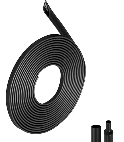 Quadrios 24CA299 Krimpkous met lijm Zwart 12 mm 3 mm Krimpverhouding:4