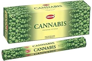 ‎DHOBIA Hem Cannabis Räucherstäbchen 6x20 Stäbchen + DHOBIA® Crystall Balls
