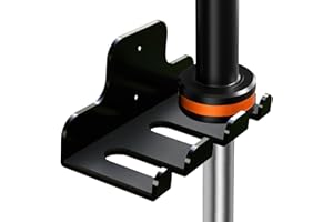 Fitarc Olympic Barbell Hanger,Barbell Storage Rack, Vertical Barbell Mount Rack, Hanging Barbell Rack for Home Fitness Equipment