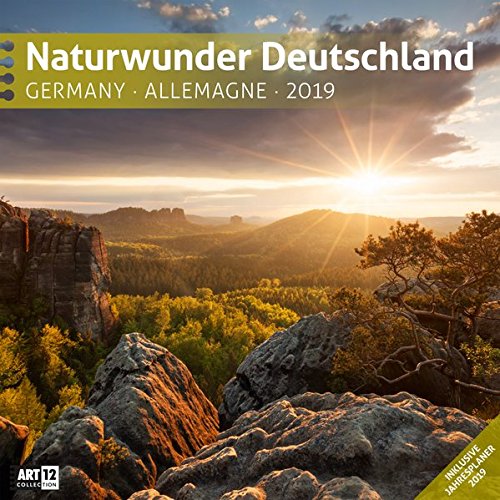 Download Naturwunder Deutschland 2019, Wandkalender / Broschürenkalender im Hochformat (aufgeklappt 30x60 cm) - Kalender mit Monatskalendarium zum Eintragen