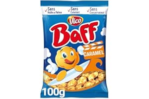 EPICERIE SALÉE VICO BAFF - Baff Pop-Corn Caramel 100G - Lot De 3