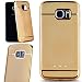 Produktbild Samsung S6 Edge Weich Silikon Hülle , VertTek Überzug Plating Individuell Dot Case für Samsung Galaxy S6 Edge Ultradünnen Leichtgewichtt Etui Anti-Slip Neuheit Selbstklebend Sticky Case Anti-Rutsch Protective Back Cover
