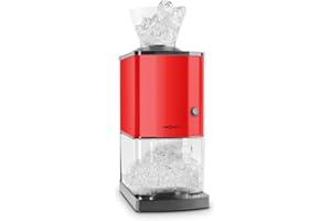 ‎ONECONCEPT OneConcept Crushed Ice Maschine, Schneller Crushed Ice Maker mit Auffangschale, Eiscrusher Elektrisch mit 3,5L Fassungsvermögen, Tragbare Eiscrusher Maschine, Crushed Ice-Maschinen für 15kg/h