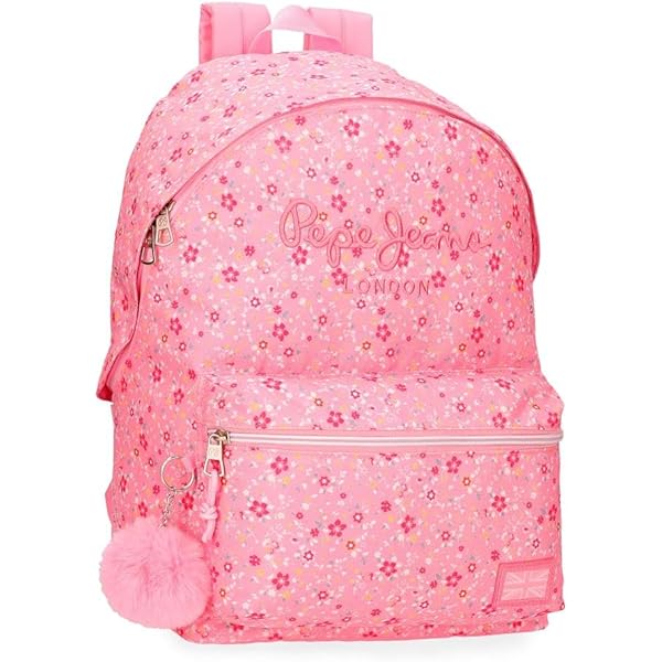 Neceser Pepe Jeans Alenka dos compartimentos con asa lateral rosa · Pepe Jeans · El Corte Inglés