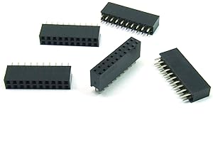 POPESQ® - 5 pcs. x Connecteurs Femelle 2.54mm 2x10 Voies Droit / 5 pcs. x Header 2.54mm 2x10 Way Straight #A1492