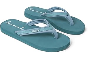 Animal Swish Womens Flip-Flops -Lightweight, Comfortable & Slip-on Footwear with Padded Straps - For Spring Summer, Beach, Walking, Outdoors