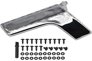 DOO ENGY Poignée de porte intérieure gauche côté conducteur - Réparation pour classe C W204 - Argent chromé